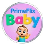 PrimeFlix Baby channel logo - m4mdigital client